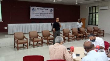 LAA: Brainstorming meeting for celebration of 75th year of L. D. College of Engineering