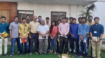 Industrial Visit at Oritech Solutions, Induction furnace manufacturers