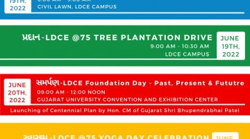 LD@75: Foundation Days Celebration Program