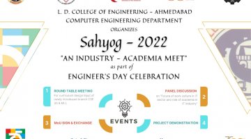 Sahyog-2022 -An Industry- Academia Meet As A Part Of Engineer's Day Celebration