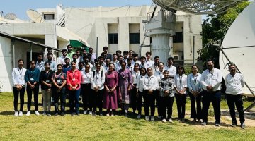 BE 6th semeseter student's industrial visit to BISAG-N Gandhinagar. 