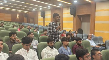 Felicitation ceremony of Ms. Margi Shah-UPSC 2025 AIR-4 (Computer Engg Batch-2016-2020)