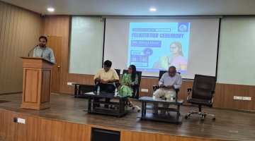 Felicitation ceremony of Ms. Margi Shah-UPSC 2025 AIR-4 (Computer Engg Batch-2016-2020)