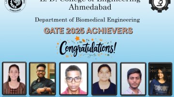 Biomedical engineering students at GATE 2025 exam, Congratulation! 25/04/2025