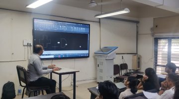 Biomedical Engineering department organized one day workshop on 'Solidworks' for 2nd & 3rd year students on 5th September 2024