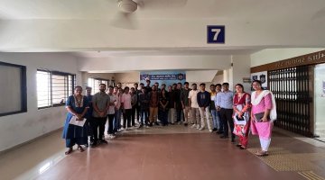 Educational visit  to the State Cyber Crime Cell,  Gandhinagar by the students of 5th Semester (AI & ML)