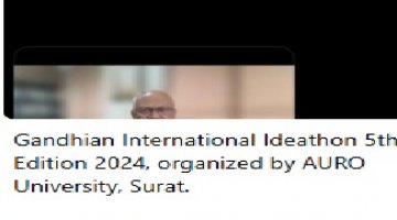 Best Design Award in Gandhian International Ideation 2024