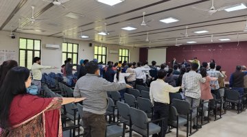 An expert talk by Dr. Arupkumar Sarma from IIT-Guwahati on 22 December 2023 An expert talk on "Green Solutions for Hills & Rivers: Navigating Nature’s Challenges with Eco-Friendly Techniques"