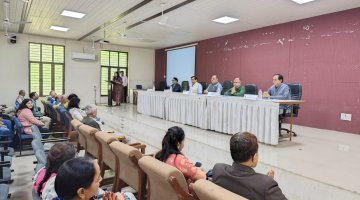 An expert talk by Dr. Arupkumar Sarma from IIT-Guwahati on 22 December 2023 An expert talk on "Green Solutions for Hills & Rivers: Navigating Nature’s Challenges with Eco-Friendly Techniques"
