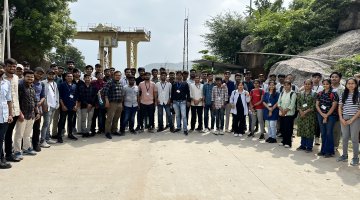 A technical visit to Dharoi dam on 22 September 2023