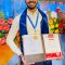 Gold Medal awarded to PG Geo-Tech Student Mr.Harsh Thakkar