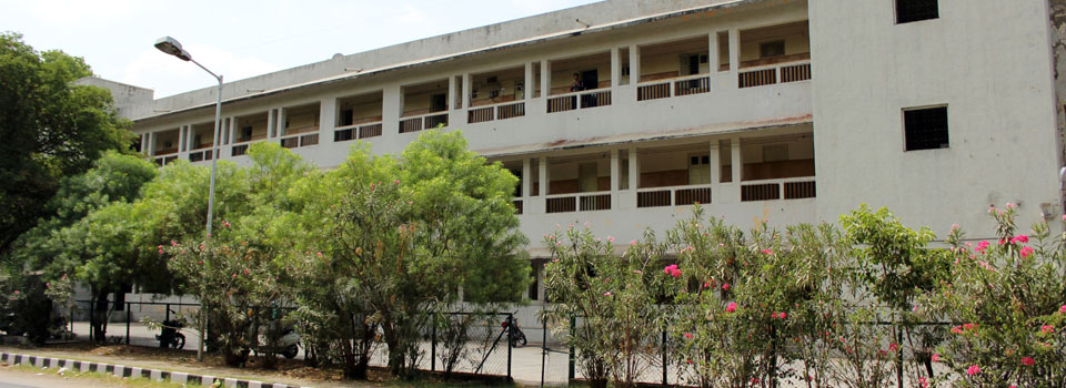 LDCE Boy's Hostel Block No: A - Front View