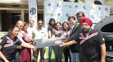 MG Motor India presents Hector to L. D. College of Engineering
